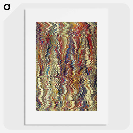 アートポスター-Decorative Paper from The Fatal Marriage
 - 大英図書館 Poster.
