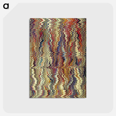 アートポストカード-Decorative Paper from The Fatal Marriage
 - 大英図書館 Postcard.