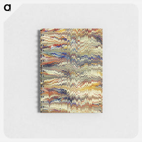 アートメモ帳-Decorative Paper from The Great Favourite, or, The Duke of Lerma
 - 大英図書館 Memo.