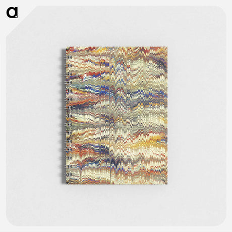 アートメモ帳-Decorative Paper from The Great Favourite, or, The Duke of Lerma
 - 大英図書館 Memo.