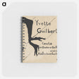 アートメモ帳-Yvette Guilbert
 - クリーブランド美術館 Memo.
