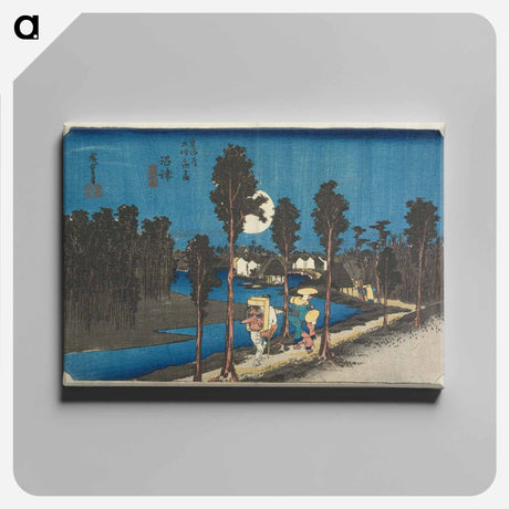 アートパネル-Numazu: Twilight Picture
 - 歌川 広重 Canvas.