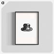 アートポスター-Victorian Top Hat Engraving
 - 大英図書館 Poster.