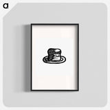 アートポスター-Victorian Top Hat Engraving
 - 大英図書館 Poster.