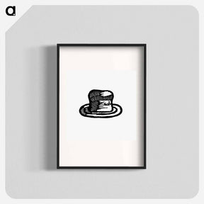 アートポスター-Victorian Top Hat Engraving
 - 大英図書館 Poster.