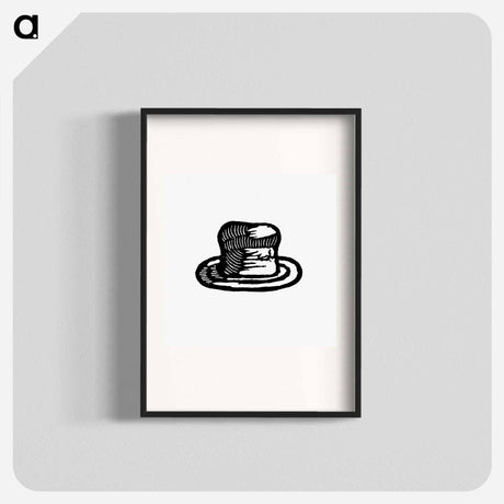 アートポスター-Victorian Top Hat Engraving
 - 大英図書館 Poster.