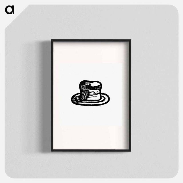 アートポスター-Victorian Top Hat Engraving
 - 大英図書館 Poster.