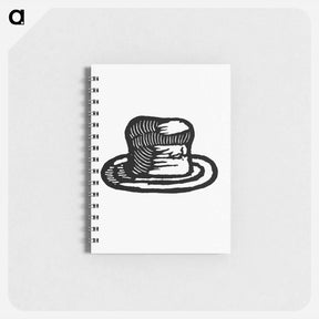 アートメモ帳-Victorian Top Hat Engraving
 - 大英図書館 Memo.