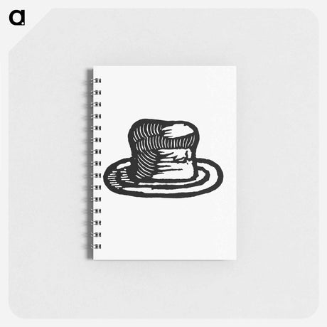 アートメモ帳-Victorian Top Hat Engraving
 - 大英図書館 Memo.