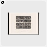 アートポストカード-Man Catching and Throwing
 - エドワード マイブリッジ Postcard.