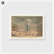 アートポストカード-The Inside View of the Rotunda in Renelagh Gardens with the Company at Breakfast
 - イェール大学アートギャラリー Postcard.