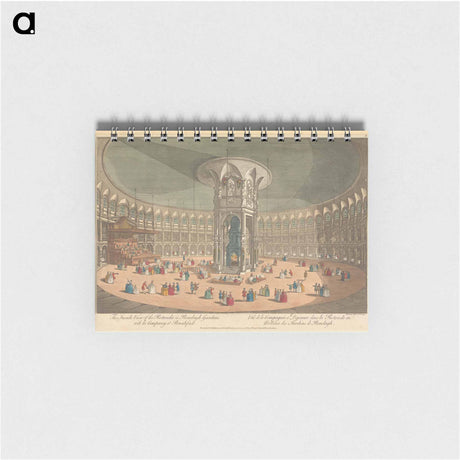 アートメモ帳-The Inside View of the Rotunda in Renelagh Gardens with the Company at Breakfast
 - イェール大学アートギャラリー Memo.