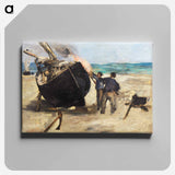 アートパネル-Tarring the Boat
 - バーンズ・コレクション Canvas.