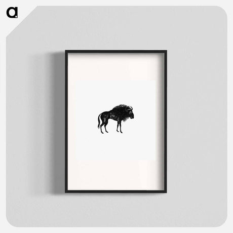 アートポスター-Wildebeest
 - 大英図書館 Poster.