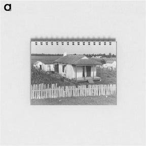 アートメモ帳-Cabin of sugarcane worker - ドロテア ラング Memo.