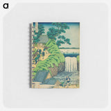 Aoigaoka Falls in the Eastern Capital - 葛飾 北斎 Memo.