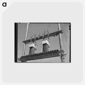 アートポストカード-Electric Transformers, Taylor, Texas
 - ラッセル リー Postcard.