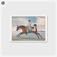 アートポストカード-Racehorse at Exercise, Ridden by a Training-Groom
 - イェール大学アートギャラリー Postcard.