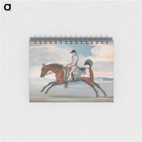 アートメモ帳-Racehorse at Exercise, Ridden by a Training-Groom
 - イェール大学アートギャラリー Memo.