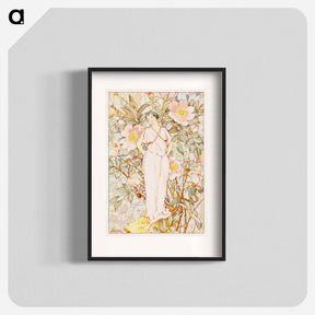 アートポスター-Elegant Floral
 - ボストン公共図書館 Poster.