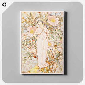 アートパネル-Elegant Floral
 - ボストン公共図書館 Canvas.