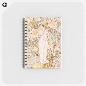 アートメモ帳-Elegant Floral
 - ボストン公共図書館 Memo.