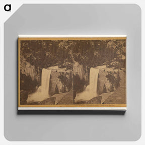 アートパネル-Piwyack, (Shower of Stars) Vernal Fall, 450 Feet
 - エドワード マイブリッジ Canvas.