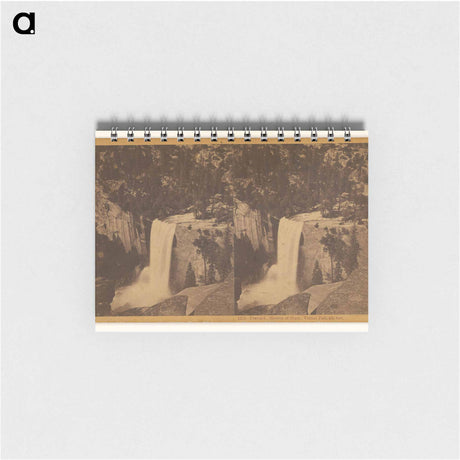 アートメモ帳-Piwyack, (Shower of Stars) Vernal Fall, 450 Feet
 - エドワード マイブリッジ Memo.