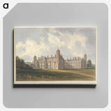 アートパネル-North West View of Cobham hall, Kent, the Seat of the Right honourable the Earl of Darnley
 - イェール大学アートギャラリー Canvas.