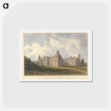 アートポストカード-North West View of Cobham hall, Kent, the Seat of the Right honourable the Earl of Darnley
 - イェール大学アートギャラリー Postcard.