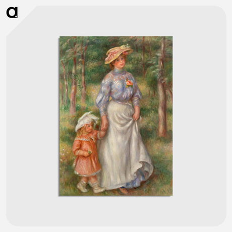 アートポストカード-Promenade
 - バーンズ・コレクション Postcard.