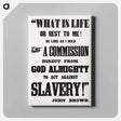 アートパネル-Commission Direct from God Almighty
 - ボストン公共図書館 Canvas.
