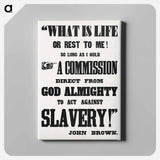 アートパネル-Commission Direct from God Almighty
 - ボストン公共図書館 Canvas.