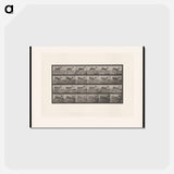 アートポストカード-Running Buck
 - エドワード マイブリッジ Postcard.