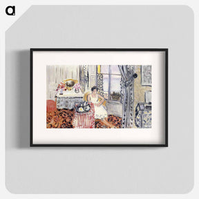 アートポスター-Morning Tea - アンリ マティス Poster.