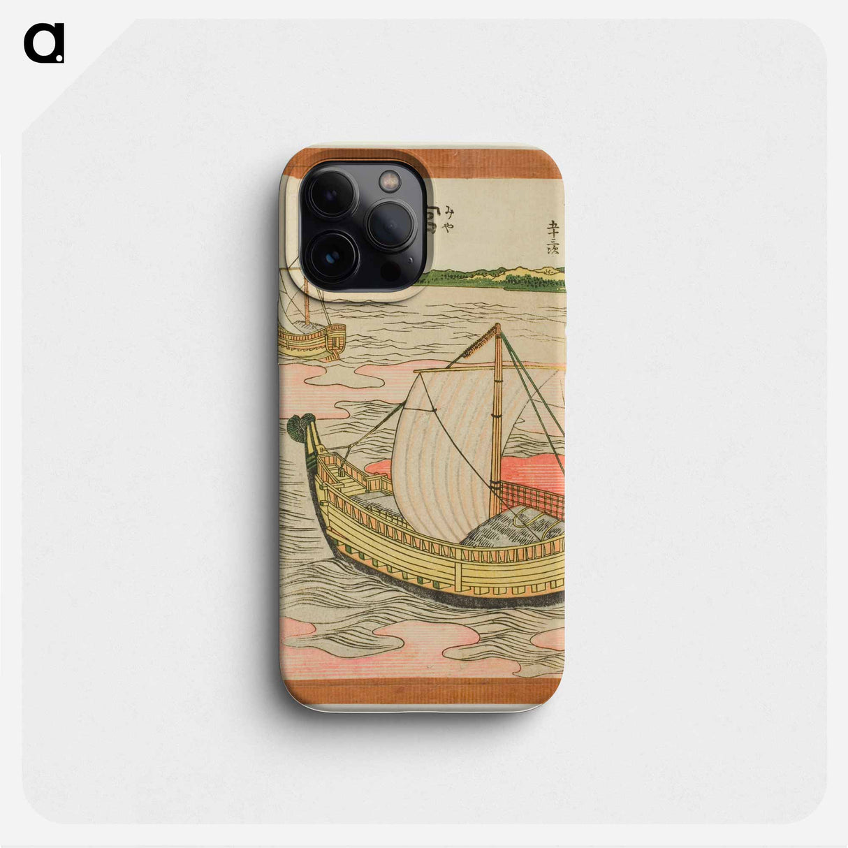 Hokusai's The Fifty-three Stations of the Tōkaidō - Katsushika Hokusai Phone Case.