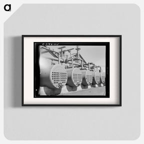 アートポスター-Anaconda Copper Mine Air Compressors
 - ラッセル リー Poster.