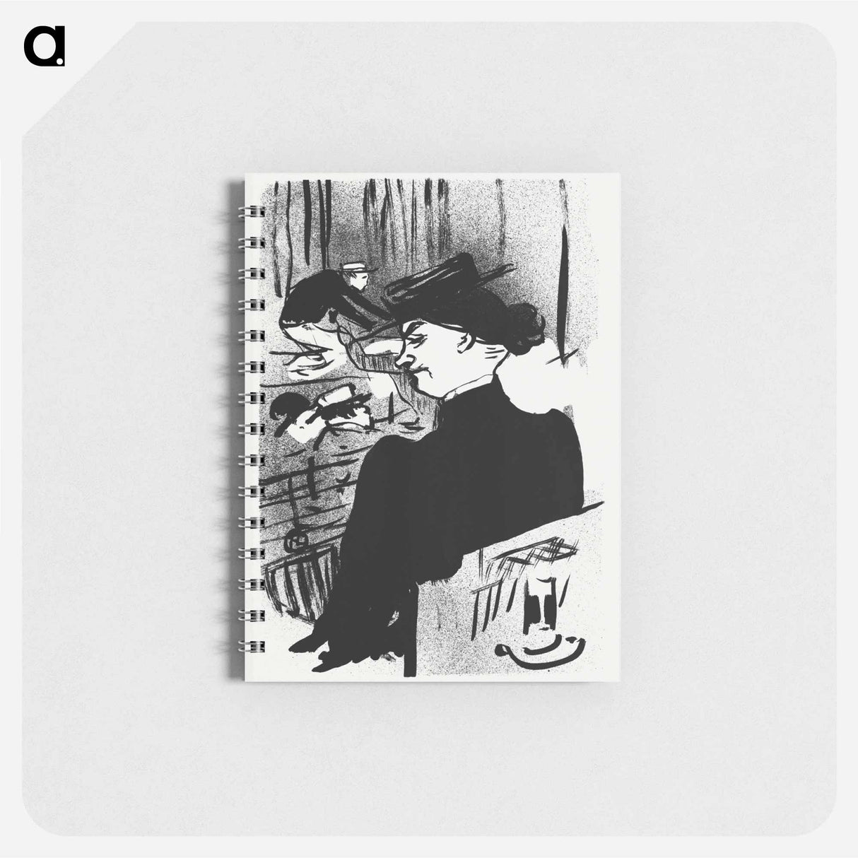 アートメモ帳-Le Café-concert: Une Spectatrice
 - クリーブランド美術館 Memo.