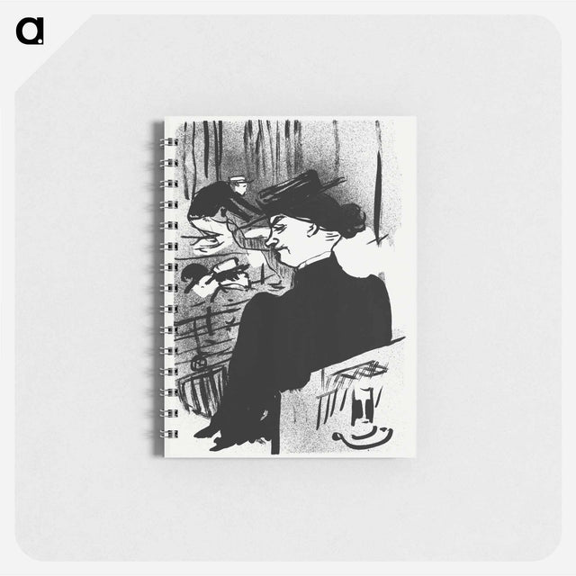 アートメモ帳-Le Café-concert: Une Spectatrice
 - クリーブランド美術館 Memo.