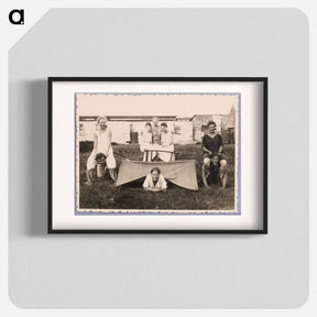 アートポスター-Group in Yard
 - セントルイス美術館 Poster.