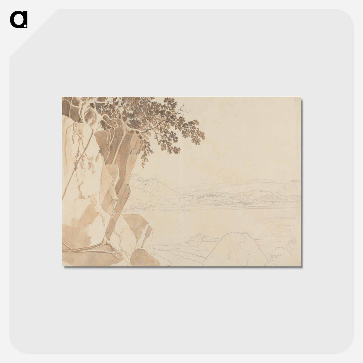 アートポストカード-Near Sita Coonde
 - イェール大学アートギャラリー Postcard.