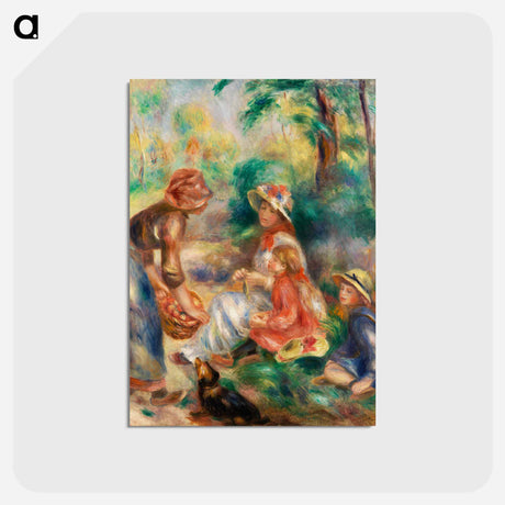 アートポストカード-Apple Vendor
 - バーンズ・コレクション Postcard.