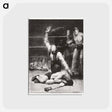 アートポストカード-Counted Out, Second Stone
 - ボストン公共図書館 Postcard.
