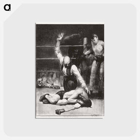 アートポストカード-Counted Out, Second Stone
 - ボストン公共図書館 Postcard.