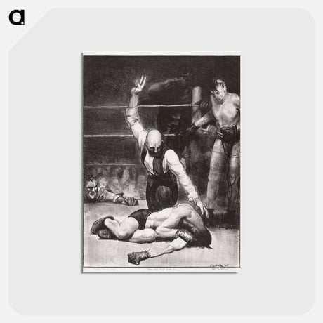 アートポストカード-Counted Out, Second Stone
 - ボストン公共図書館 Postcard.