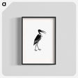 アートポスター-Greater Adjutant
 - 大英図書館 Poster.