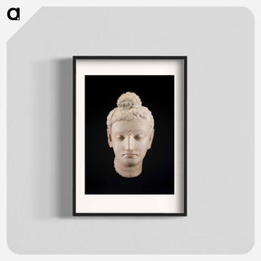 アートポスター-Head of a Buddha
 - セントルイス美術館 Poster.