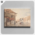 アートパネル-The 'Royal' Coach Outside the White Lion Inn
 - イェール大学アートギャラリー Canvas.