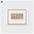 アートポストカード-Baboon Walking
 - エドワード マイブリッジ Postcard.