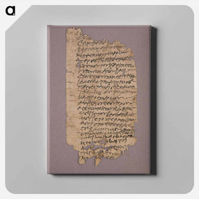 アートパネル-Papyrus Fragment
 - セントルイス美術館 Canvas.